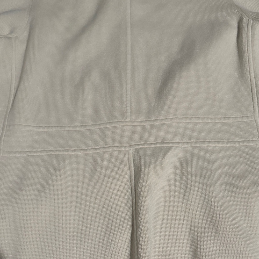 Talbots Woman Petites Cream Button-Up Sweater Cardigan - Picture 10 of 11